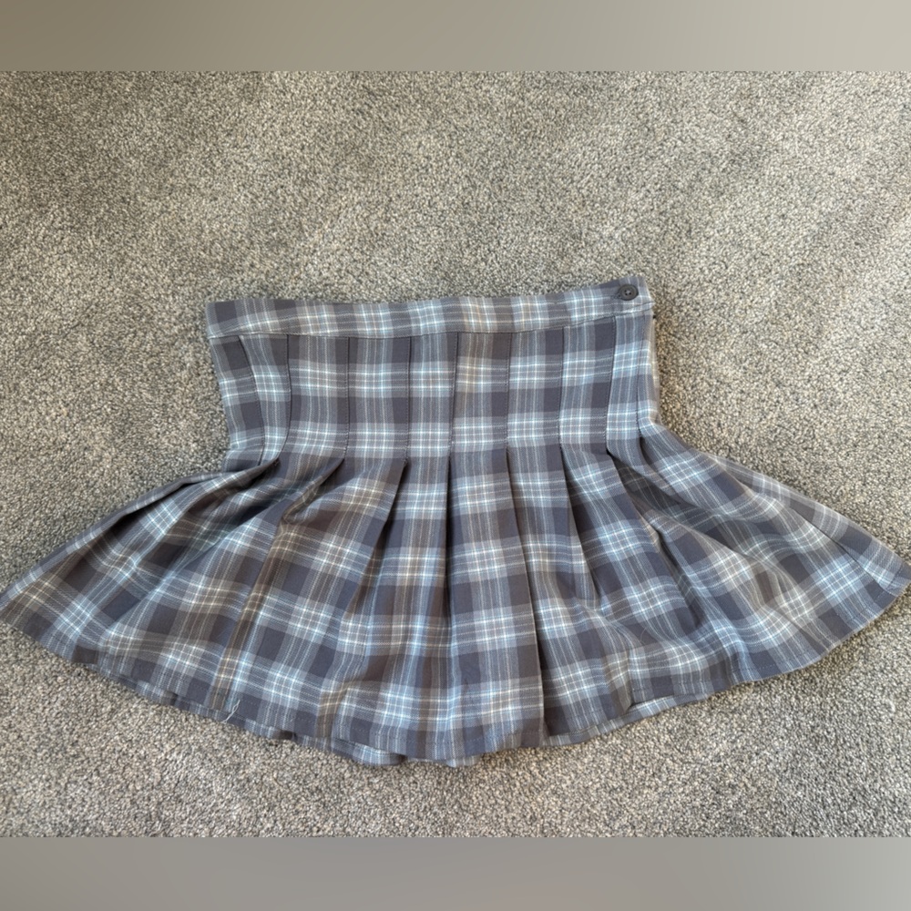 Women’s Aeropostale Blue Plaid Skirt – Large